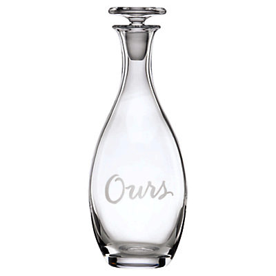 kate spade new york Two Of A Kind 'Ours' Decanter
